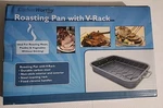 New Kitchenworthy Roasting Pan With V-rack Handles. Fixed Price $29.99.