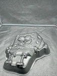Vintage 2002 Spongebob Cake Pan Viacom Wilton. Fixed Price $9.60.