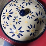 Temptations Presentable Ovenware Old World Blue Casserole Dish With Lid.. Fixed Price $24.99.