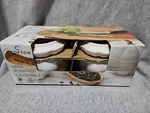 Crofton Mini Pumpkin Casserole Dishes With Lids White .4 Qt Oven Safe 2 Pack. Fixed Price $27.77.