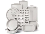 Country Kitchen Nonstick Stackable Bakeware Set Cream 10-PIECE. Fixed Price $89.95.