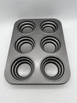 Boss Tiered Circle Non-stick Cakelette Pan 6 Cavity. Fixed Price $20.00.