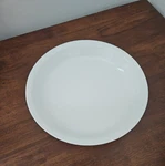 Corningware 9" Pie Serving Plate White Narrow Rim P-309 Centura Line Euc. Fixed Price $11.95.