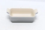 Le Creuset Stoneware Heritage Rectangular Dish 19 Cm 1.1 Qt Mist Grey. Fixed Price $50.00.