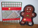 Wilton Gingerbread Cookie Pan & Set Of 2 Steel Holiday Cooling Grid Baking Racks. Fixed Price $19.49.