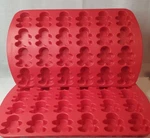 Wilton Gingerbread Boy Christmas Chocolate Candy Mold 24 Cavity Silicone. Fixed Price $15.99.