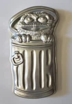 Wilton 1977 Oscar The Grouch Sesame Street Cake Pan Mold Model 502-7512. Fixed Price $7.48.