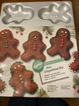 Wilton 1990 Gingerbread Boy Mini Cake Pan Holes 2105-6503 Recipe. Fixed Price $8.00.