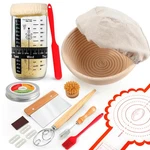 Joyyy Sourdough Starter Kit, Banneton Bread Proofing Basket, 8.5INCH. Fixed Price $44.58.