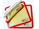 3-PACK Samson Premium Quality Silicone Bake Mat Half-sheet 11.6 X 16.75. Fixed Price $16.95.