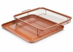 Gotham Steel Nonstick Copper Crisper Tray - Air Fry In Your Oven Size Xx Large. Fixed Price $29.99.