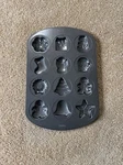 Wilton Christmas Cookie Pan 12 Shapes 2105-4422. Fixed Price $8.00.