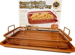 Copper Collection Rectangular Crispy Tray Oven Air Fryer Tek 235. Fixed Price $20.00.