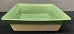 Paula Deen Southern Braid Casserole Square Baking Dish Green & Cream 9 X. Fixed Price $22.39.