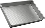 Bakeware Rectangular Cake PAN,9 X 13" Nonstick & Quick Release Coating, Made Usa. Fixed Price $27.75.