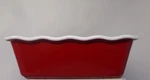 Select Home 9" X 5" Loaf Pan 1.75 Quart Ceramic Individual Red SKU-18*. Fixed Price $19.99.