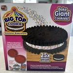 New!! Giant Big Top Cookie Mold Ultimate Party Activity Silicone Bakeware Tv. Fixed Price $16.99.