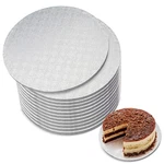 SPEC101 Round Cake Boards Bulk 12PK - Inch Drum White 1/2IN Smooth Edge. Fixed Price $19.99.