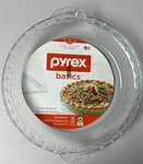 Pyrex 1105393 Basics 9.5" Round Glass Bakeware Pie Dish. Fixed Price $14.99.