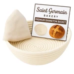 Saint Germain Bakery Premium Round Bread Banneton Basket With Liner - Perfect.... Fixed Price $18.49.
