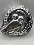1977 Wilton Sesame Street Muppets Birthday Big Bird Head Cake Pan 3005-602. Fixed Price $13.99.
