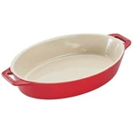 Staub Oval Dish Cherry 23CM Ceramic Gratin Oven And Microwave Safe. Fixed Price $89.08.