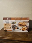 Copper Chef Bake & Crisp Pan 5PC Set Nonstick 11X7 As Seen Tv Brownie Divider. Fixed Price $12.00.