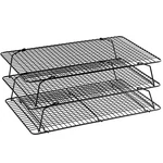 Pleafind 3-PACK 16X10 Inch Stainless Steel Stackable Cooling Racks. Fixed Price $26.88.