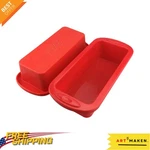 Eco-friendly Silicone Baking Mold Set 2 Nonstick Bread Loaf Pans, 8.9X3.7. Fixed Price $25.35.