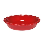 Emile Henry Ceramic Pie Dish, Red, New. Fixed Price $39.00.