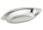 Winco ADO-8 Stainless Steel Oval Au Gratin Dish, 8-OUNCE. Fixed Price $9.95.