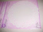 Vintage 5 Pkgs Wilton Grease Proof Doilies Cake Size 12IN 6 Count White Large. Fixed Price $55.00.