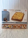 Copper Crisper/chef Oven Basket/tray Set Non-stick Cookware New. Fixed Price $14.89.