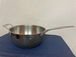 Cuisinart 755-26HD All Purpose 5.5 Qt Stainless Steel Deep Saute Pan. Fixed Price $32.99.