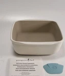 Pampered Chef Stone Square Serving Tray Usa Made With Handles 100916. Fixed Price $49.00.
