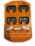 Wilton Dracula Vampire Fangs 6-CAVITY Cookie Nonstick Halloween Cake Pan New. Fixed Price $9.00.