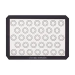 Chicago Metallic Silicone Pastry Mat With Measurements,, 0"L X 16.5"W, Gray. Fixed Price $22.50.