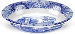 Spode New Blue Italian Oval Rim Dish, Porcelain 12.5 Inch X 8.75. Fixed Price $73.97.