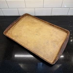 Pampered Chef Large Bar Cookie Sheet Pan 1/4 5/8 Stoneware Usa 11X17. Fixed Price $44.97.