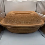 Vintage Romertopf Terra Cotta Clay Roaster Baker 111 Bax -keramik West Germany. Fixed Price $24.00.