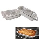 25 Pc Aluminum Foil Lasagna Pan Disposable Loaf Bread Container Baking Tins New. Fixed Price $25.49.