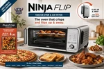 Ninja Flip 10-IN-1 Toaster Air Fryer Pro Ovencrisp SP151 New Sealed. Fixed Price $279.16.