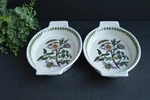 Portmeirion Botanic Garden 10" Oval Gratin Dish, Dog Rose Motif Set Of 2, 23CM. Fixed Price $74.95.