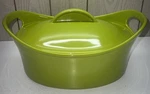 Rachael Ray 4.25 Qt Handled Covered Casserole Baking Dish Lime Green Baker Lid. Fixed Price $30.00.