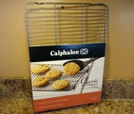 Calphalon Classic Reinforced Non-stick Bakeware Cooling Rack 12" X 17" Durable. Fixed Price $19.50.