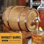 Refinery Wooden Whiskey Barrel Decanter Beer Wine Drinking Dispenser Party. Fixed Price $30.89.