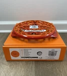 "flame" Le Creuset Round Cast Iron French Trivet For Dutch Oven France Volcanic. Fixed Price $175.99.