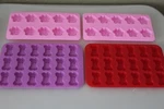 Silicone Mold Pet Paw Dog Treat Candy Ice Cube Tray Chocolate Soap Set Of 4. Fixed Price $12.00.