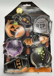 Wilton Cookie Cutter Set Halloween Haunted House 7 Piece 2308-0999. Fixed Price $8.46.