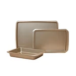 Cravings Bake-anything 3-PIECE Pan Set, Nonstick Steel Baking Sheets Fo.... Fixed Price $68.60.